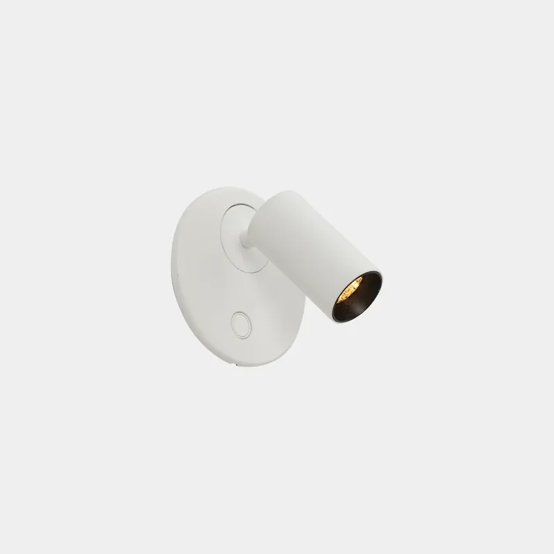 Aplique de pared con lector LedsC4 Chic LED blanco 2700K táctil 05-8509-14-14 Última Oportunidad